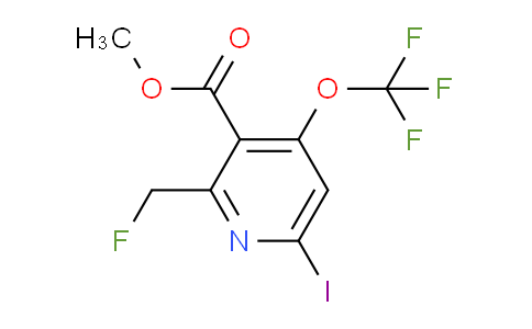 AM225530 | 1806138-08-8 | Methyl 2-(fluoromethyl)-6-iodo-4-(trifluoromethoxy)pyridine-3-carboxylate