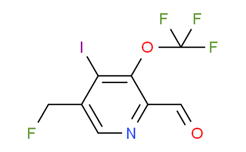 AM225533 | 1804357-83-2 | 5-(Fluoromethyl)-4-iodo-3-(trifluoromethoxy)pyridine-2-carboxaldehyde