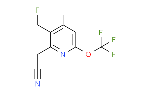 AM225535 | 1804349-99-2 | 3-(Fluoromethyl)-4-iodo-6-(trifluoromethoxy)pyridine-2-acetonitrile