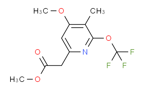 AM225538 | 1804741-14-7 | Methyl 4-methoxy-3-methyl-2-(trifluoromethoxy)pyridine-6-acetate