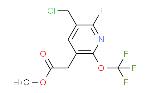 AM225541 | 1806259-38-0 | Methyl 3-(chloromethyl)-2-iodo-6-(trifluoromethoxy)pyridine-5-acetate