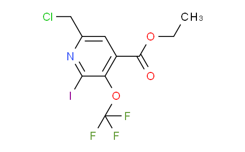AM225542 | 1804838-75-2 | Ethyl 6-(chloromethyl)-2-iodo-3-(trifluoromethoxy)pyridine-4-carboxylate
