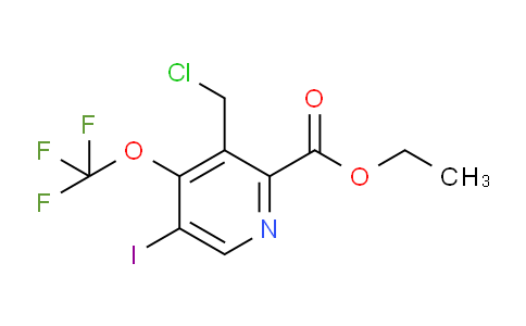 AM225544 | 1804864-71-8 | Ethyl 3-(chloromethyl)-5-iodo-4-(trifluoromethoxy)pyridine-2-carboxylate