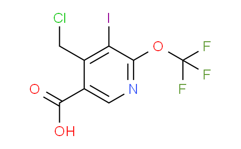 AM225548 | 1806180-84-6 | 4-(Chloromethyl)-3-iodo-2-(trifluoromethoxy)pyridine-5-carboxylic acid