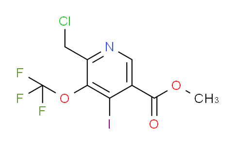AM225549 | 1804633-20-2 | Methyl 2-(chloromethyl)-4-iodo-3-(trifluoromethoxy)pyridine-5-carboxylate