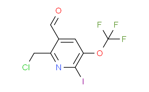 AM225550 | 1806256-12-1 | 2-(Chloromethyl)-6-iodo-5-(trifluoromethoxy)pyridine-3-carboxaldehyde
