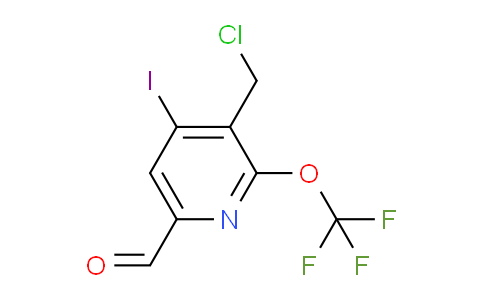 AM225551 | 1806740-13-5 | 3-(Chloromethyl)-4-iodo-2-(trifluoromethoxy)pyridine-6-carboxaldehyde