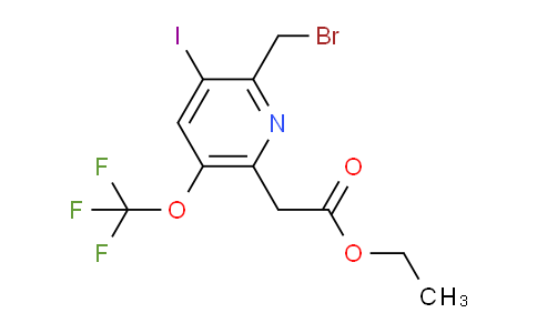 AM225557 | 1806738-45-3 | Ethyl 2-(bromomethyl)-3-iodo-5-(trifluoromethoxy)pyridine-6-acetate