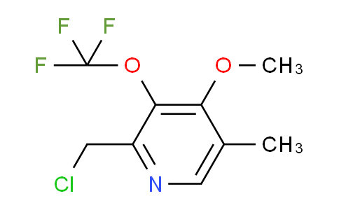 AM225563 | 1806232-70-1 | 2-(Chloromethyl)-4-methoxy-5-methyl-3-(trifluoromethoxy)pyridine