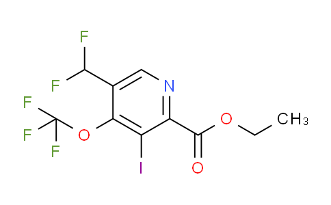 AM225581 | 1806026-90-3 | Ethyl 5-(difluoromethyl)-3-iodo-4-(trifluoromethoxy)pyridine-2-carboxylate