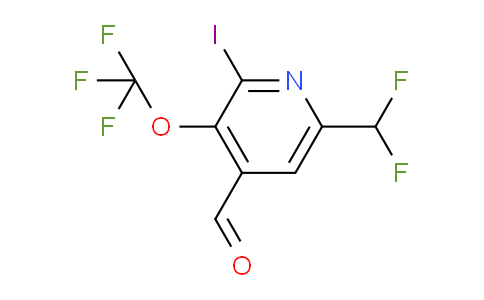 AM225587 | 1804916-53-7 | 6-(Difluoromethyl)-2-iodo-3-(trifluoromethoxy)pyridine-4-carboxaldehyde