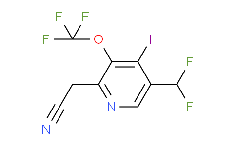 AM225591 | 1806751-65-4 | 5-(Difluoromethyl)-4-iodo-3-(trifluoromethoxy)pyridine-2-acetonitrile