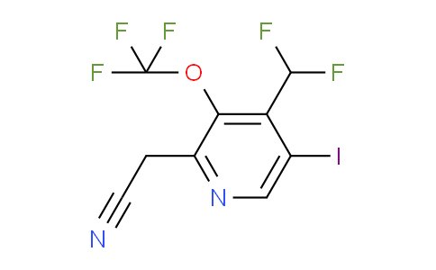 AM225593 | 1805095-71-9 | 4-(Difluoromethyl)-5-iodo-3-(trifluoromethoxy)pyridine-2-acetonitrile