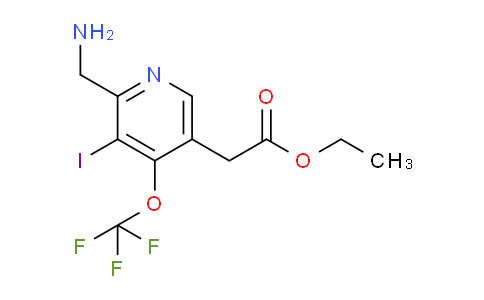 AM225594 | 1804792-92-4 | Ethyl 2-(aminomethyl)-3-iodo-4-(trifluoromethoxy)pyridine-5-acetate