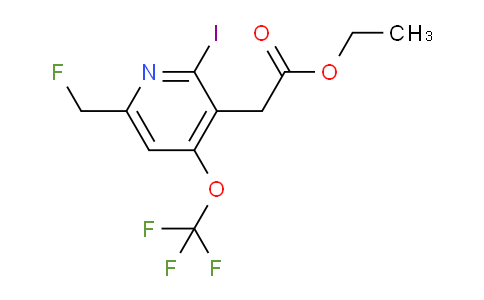 AM225607 | 1804637-64-6 | Ethyl 6-(fluoromethyl)-2-iodo-4-(trifluoromethoxy)pyridine-3-acetate