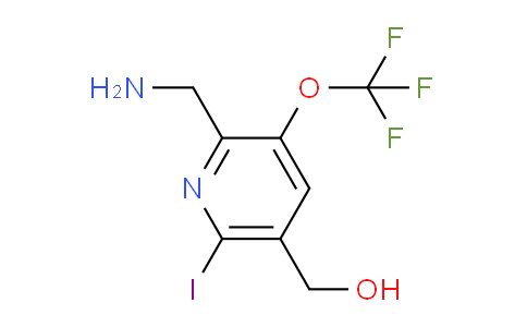2-(Aminomethyl)-6-iodo-3-(trifluoromethoxy)pyridine-5-methanol