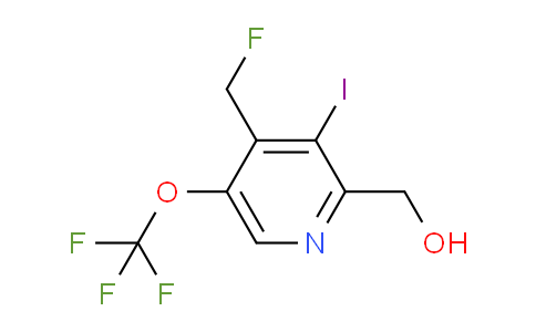 AM225617 | 1804635-51-5 | 4-(Fluoromethyl)-3-iodo-5-(trifluoromethoxy)pyridine-2-methanol