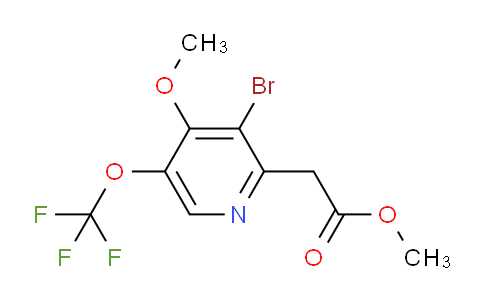 AM22562 | 1806225-09-1 | Methyl 3-bromo-4-methoxy-5-(trifluoromethoxy)pyridine-2-acetate
