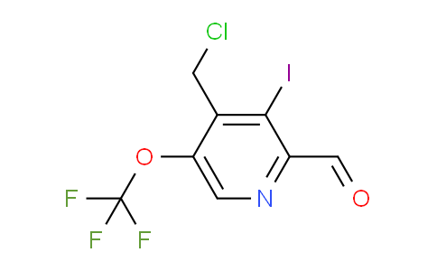 AM225628 | 1804866-04-3 | 4-(Chloromethyl)-3-iodo-5-(trifluoromethoxy)pyridine-2-carboxaldehyde