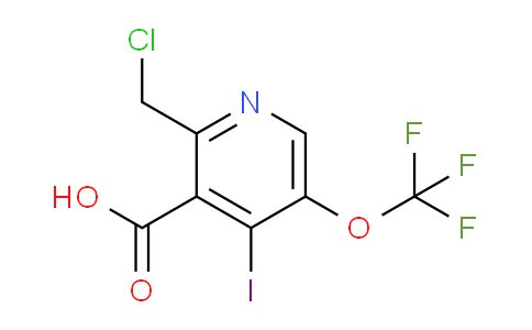 2-(Chloromethyl)-4-iodo-5-(trifluoromethoxy)pyridine-3-carboxylic acid