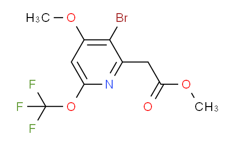 AM22563 | 1806225-14-8 | Methyl 3-bromo-4-methoxy-6-(trifluoromethoxy)pyridine-2-acetate