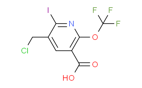 AM225631 | 1804632-95-8 | 3-(Chloromethyl)-2-iodo-6-(trifluoromethoxy)pyridine-5-carboxylic acid