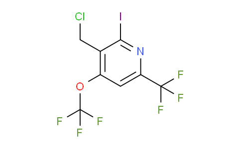 AM225635 | 1804841-93-7 | 3-(Chloromethyl)-2-iodo-4-(trifluoromethoxy)-6-(trifluoromethyl)pyridine