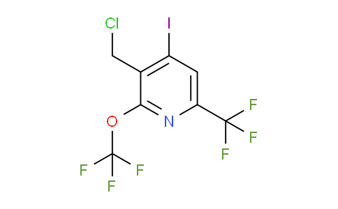 AM225637 | 1804354-61-7 | 3-(Chloromethyl)-4-iodo-2-(trifluoromethoxy)-6-(trifluoromethyl)pyridine