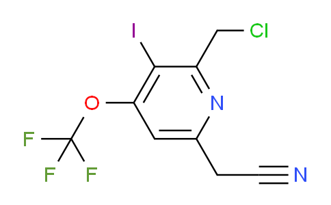 AM225640 | 1805978-30-6 | 2-(Chloromethyl)-3-iodo-4-(trifluoromethoxy)pyridine-6-acetonitrile