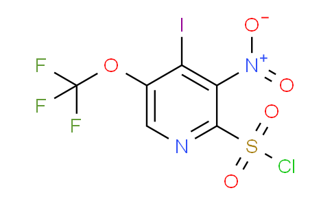 AM225644 | 1804481-64-8 | 4-Iodo-3-nitro-5-(trifluoromethoxy)pyridine-2-sulfonyl chloride