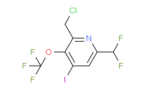 AM225649 | 1806178-55-1 | 2-(Chloromethyl)-6-(difluoromethyl)-4-iodo-3-(trifluoromethoxy)pyridine