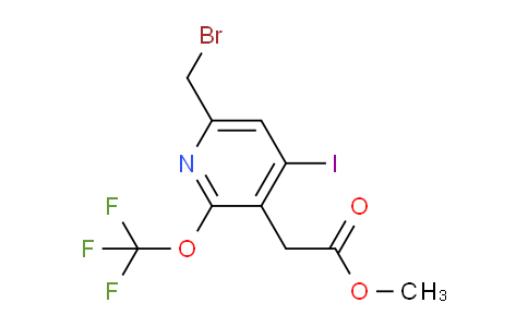 AM225650 | 1804362-91-1 | Methyl 6-(bromomethyl)-4-iodo-2-(trifluoromethoxy)pyridine-3-acetate