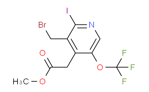 AM225651 | 1804834-52-3 | Methyl 3-(bromomethyl)-2-iodo-5-(trifluoromethoxy)pyridine-4-acetate