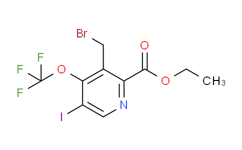 AM225653 | 1804439-79-9 | Ethyl 3-(bromomethyl)-5-iodo-4-(trifluoromethoxy)pyridine-2-carboxylate