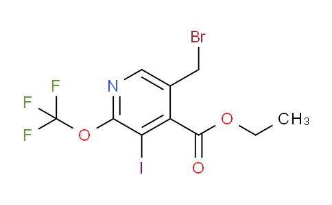 AM225654 | 1804840-28-5 | Ethyl 5-(bromomethyl)-3-iodo-2-(trifluoromethoxy)pyridine-4-carboxylate