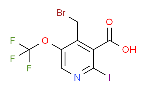 AM225656 | 1804361-37-2 | 4-(Bromomethyl)-2-iodo-5-(trifluoromethoxy)pyridine-3-carboxylic acid