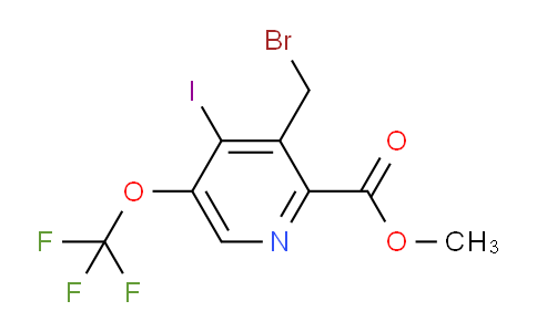 AM225659 | 1804856-29-8 | Methyl 3-(bromomethyl)-4-iodo-5-(trifluoromethoxy)pyridine-2-carboxylate
