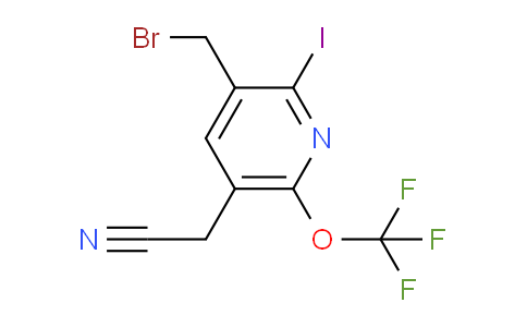 AM225662 | 1806182-46-6 | 3-(Bromomethyl)-2-iodo-6-(trifluoromethoxy)pyridine-5-acetonitrile