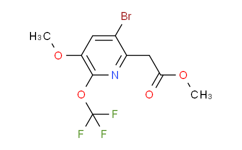 AM22567 | 1806146-27-9 | Methyl 3-bromo-5-methoxy-6-(trifluoromethoxy)pyridine-2-acetate