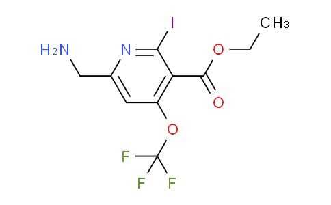 AM225677 | 1806734-89-3 | Ethyl 6-(aminomethyl)-2-iodo-4-(trifluoromethoxy)pyridine-3-carboxylate
