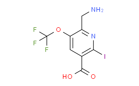 AM225681 | 1806251-23-9 | 2-(Aminomethyl)-6-iodo-3-(trifluoromethoxy)pyridine-5-carboxylic acid
