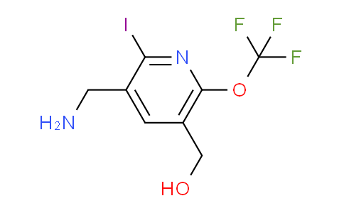 3-(Aminomethyl)-2-iodo-6-(trifluoromethoxy)pyridine-5-methanol