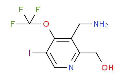 3-(Aminomethyl)-5-iodo-4-(trifluoromethoxy)pyridine-2-methanol
