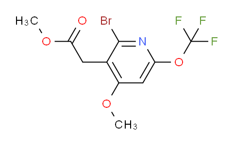 AM22569 | 1806193-01-0 | Methyl 2-bromo-4-methoxy-6-(trifluoromethoxy)pyridine-3-acetate