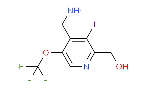 4-(Aminomethyl)-3-iodo-5-(trifluoromethoxy)pyridine-2-methanol