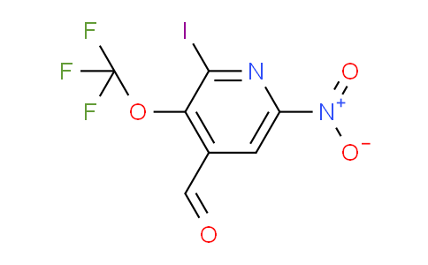 2-Iodo-6-nitro-3-(trifluoromethoxy)pyridine-4-carboxaldehyde