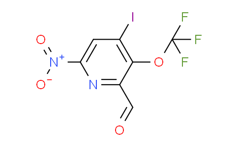 4-Iodo-6-nitro-3-(trifluoromethoxy)pyridine-2-carboxaldehyde