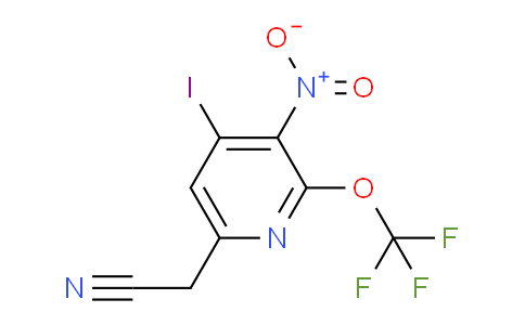 AM225707 | 1804846-58-9 | 4-Iodo-3-nitro-2-(trifluoromethoxy)pyridine-6-acetonitrile