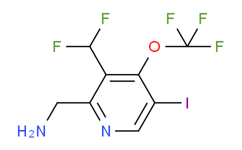 AM225708 | 1804738-77-9 | 2-(Aminomethyl)-3-(difluoromethyl)-5-iodo-4-(trifluoromethoxy)pyridine