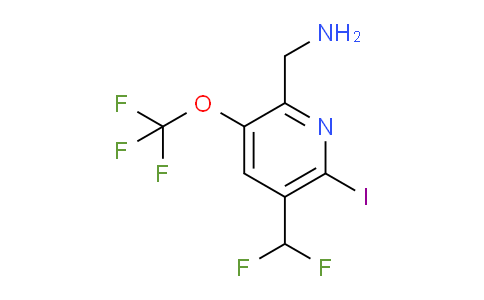 AM225709 | 1806194-07-9 | 2-(Aminomethyl)-5-(difluoromethyl)-6-iodo-3-(trifluoromethoxy)pyridine